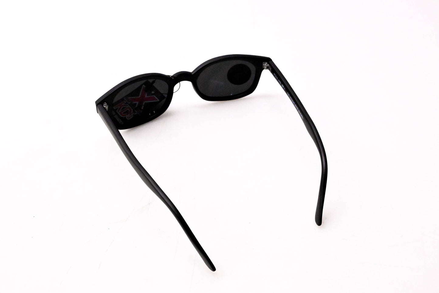 KD's 11120 Biker Sunglasses Grey/ Matte NOS