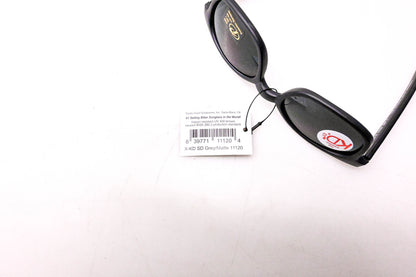 KD's 11120 Biker Sunglasses Grey/ Matte NOS