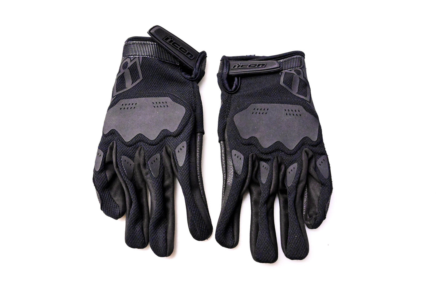 Icon 3301-3845 Pair of Hooligan Gloves Black Medium NOS