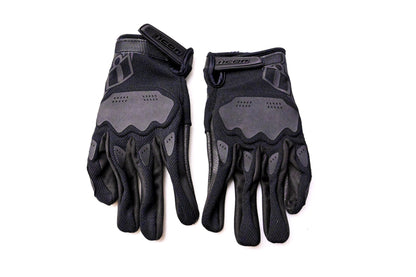 Icon 3301-3845 Pair of Hooligan Gloves Black Medium NOS