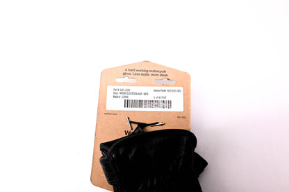 Biltwell 3301-2329, 1503-0101-003 Pair of Work Gloves Black Medium NOS