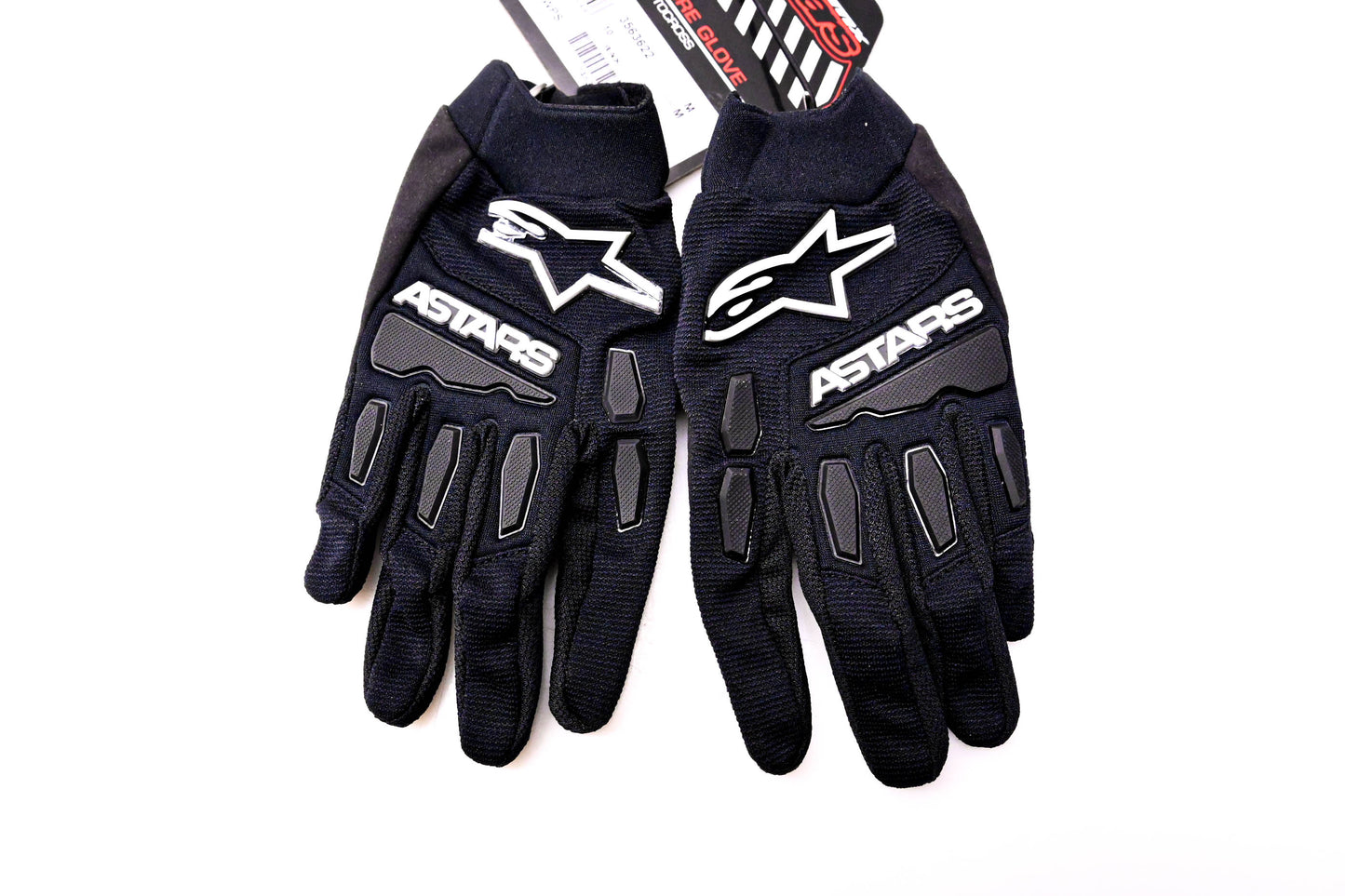 Alpinestars 3563622, 482-7401M Pair of Full Bore Gloves Black Medium NOS