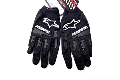 Alpinestars 3563622, 482-7401M Pair of Full Bore Gloves Black Medium NOS