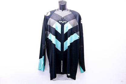 Seven 2250014403 Rival Venom Jersey Aqua/ Black XL NOS