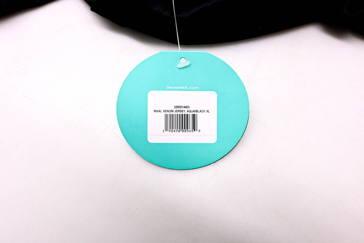 Seven 2250014403 Rival Venom Jersey Aqua/ Black XL NOS