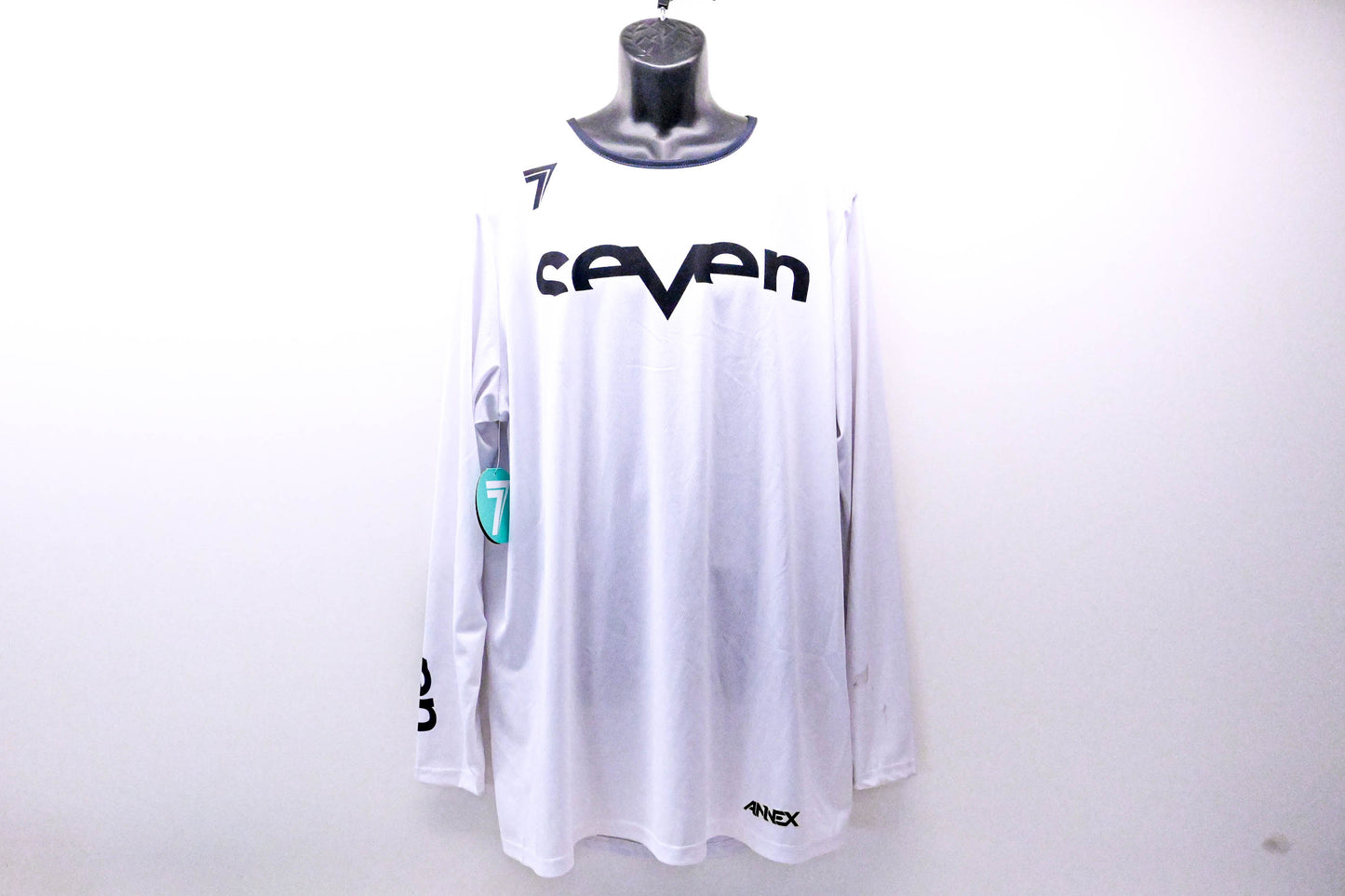 Seven 2250007100 Annex Staple Jersey White 2XL NOS