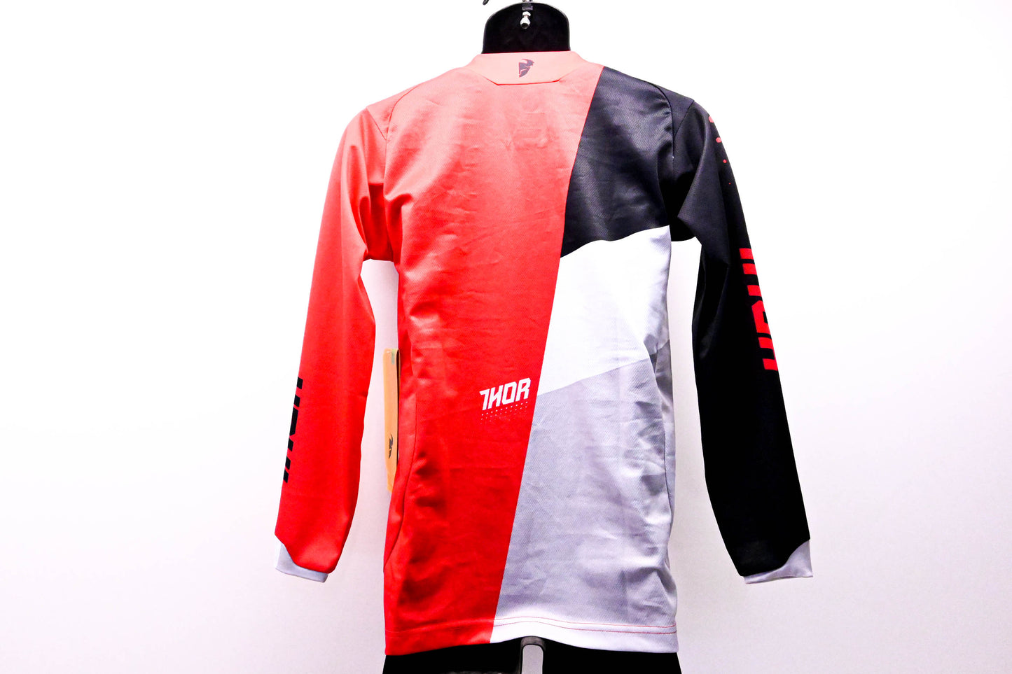 Thor 2912-1407, 29121407 Youth Pulse S7Y Jersey Red White Black & Grey XL NOS