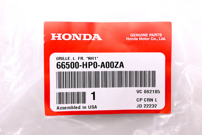 New OEM Honda 66500-HP0-A00ZA Left Front Grille NOS