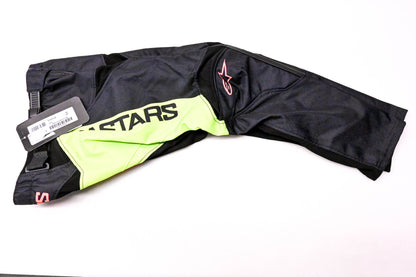 Alpinestars 3742122, 482-975726 Youth Racer Compass Pants Black Fluorescent Yellow & Coral Size 26 NOS