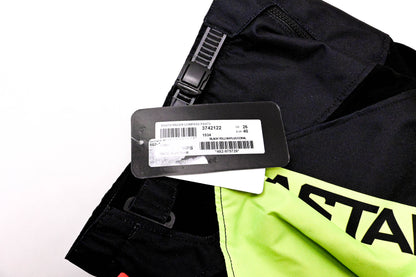 Alpinestars 3742122, 482-975726 Youth Racer Compass Pants Black Fluorescent Yellow & Coral Size 26 NOS