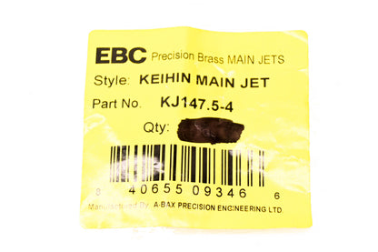 EBC KJ147.5-4 Keihin Main Jets Qty 3 NOS