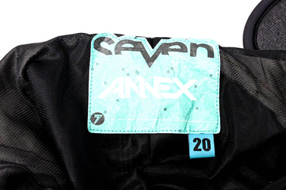 Seven 2330022-017 Mini Annex Ignite Youth Pants Black Grey Maroon Teal Size 20 NOS