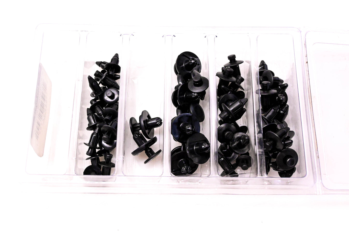 Bolt 2009-Rivets, 15-0129 Sportbike/ Scooter Nylon Rivet Assortment Qty 63 NOS