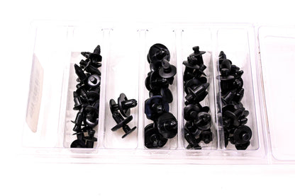 Bolt 2009-Rivets, 15-0129 Sportbike/ Scooter Nylon Rivet Assortment Qty 63 NOS