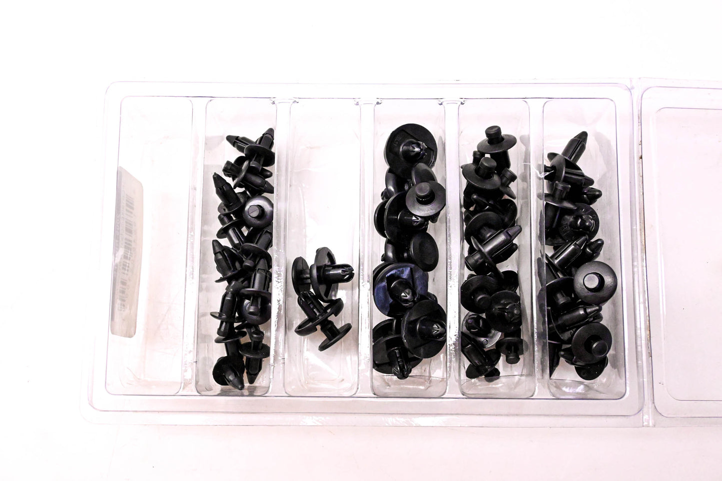 Bolt 2009-Rivets, 15-0129 Sportbike/ Scooter Nylon Rivet Assortment Qty 63 NOS