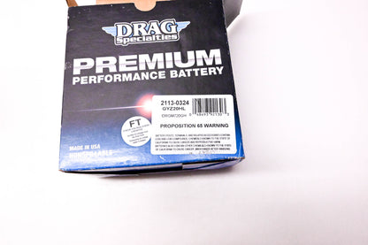 Drag Specialties 2113-0324, GYZ20HL, DRGM720GH Battery NOS