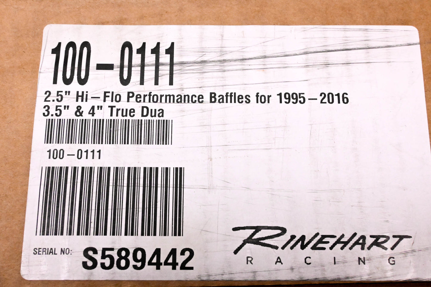 Rinehart Racing 100-0111 Hi-Flo Performance Baffles NOS