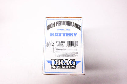 Drag Specialties 2113-0010, YIX30L, DRGM7230L Battery NOS