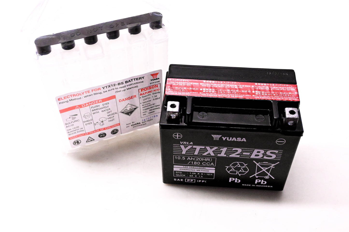 Yuasa YTX12-BS Battery NOS