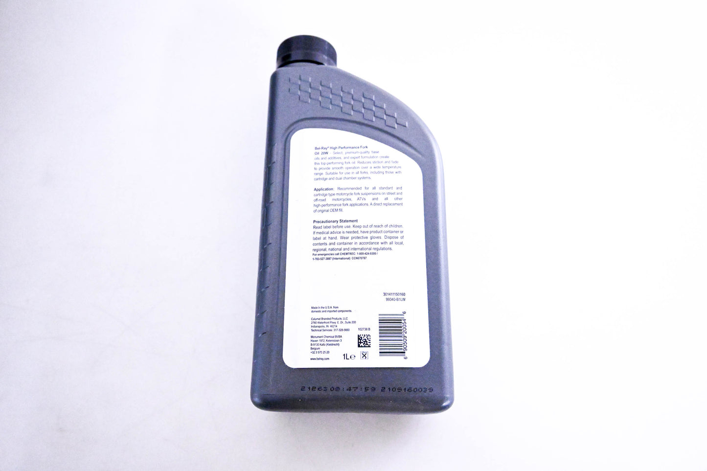 Bel-Ray 99340-B1LW, 301411150160 20W Fork Oil 1l NOS