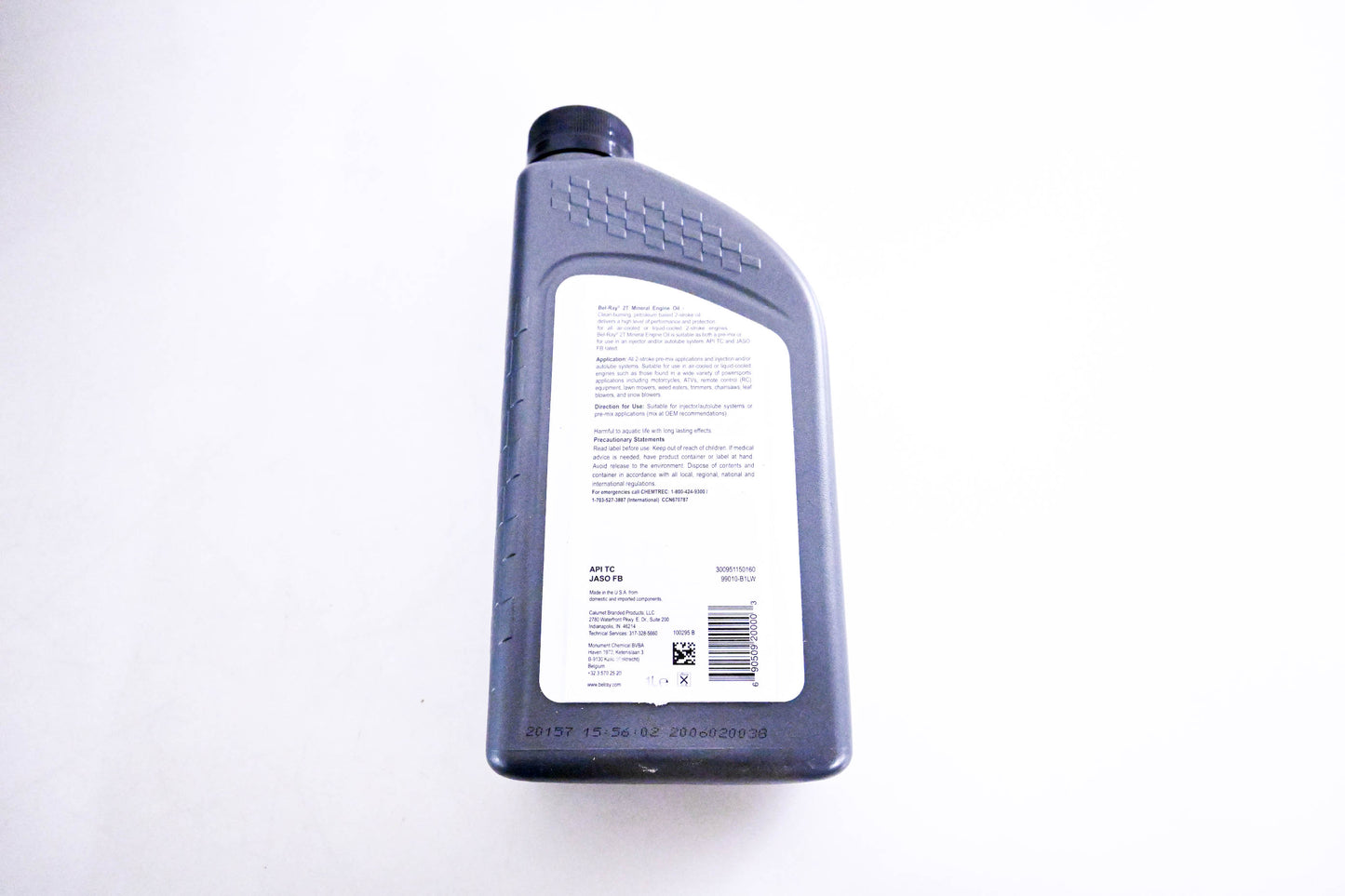 Bel-Ray 99010-B1LW, 300951150160 2T Mineral Engine Oil 1l NOS