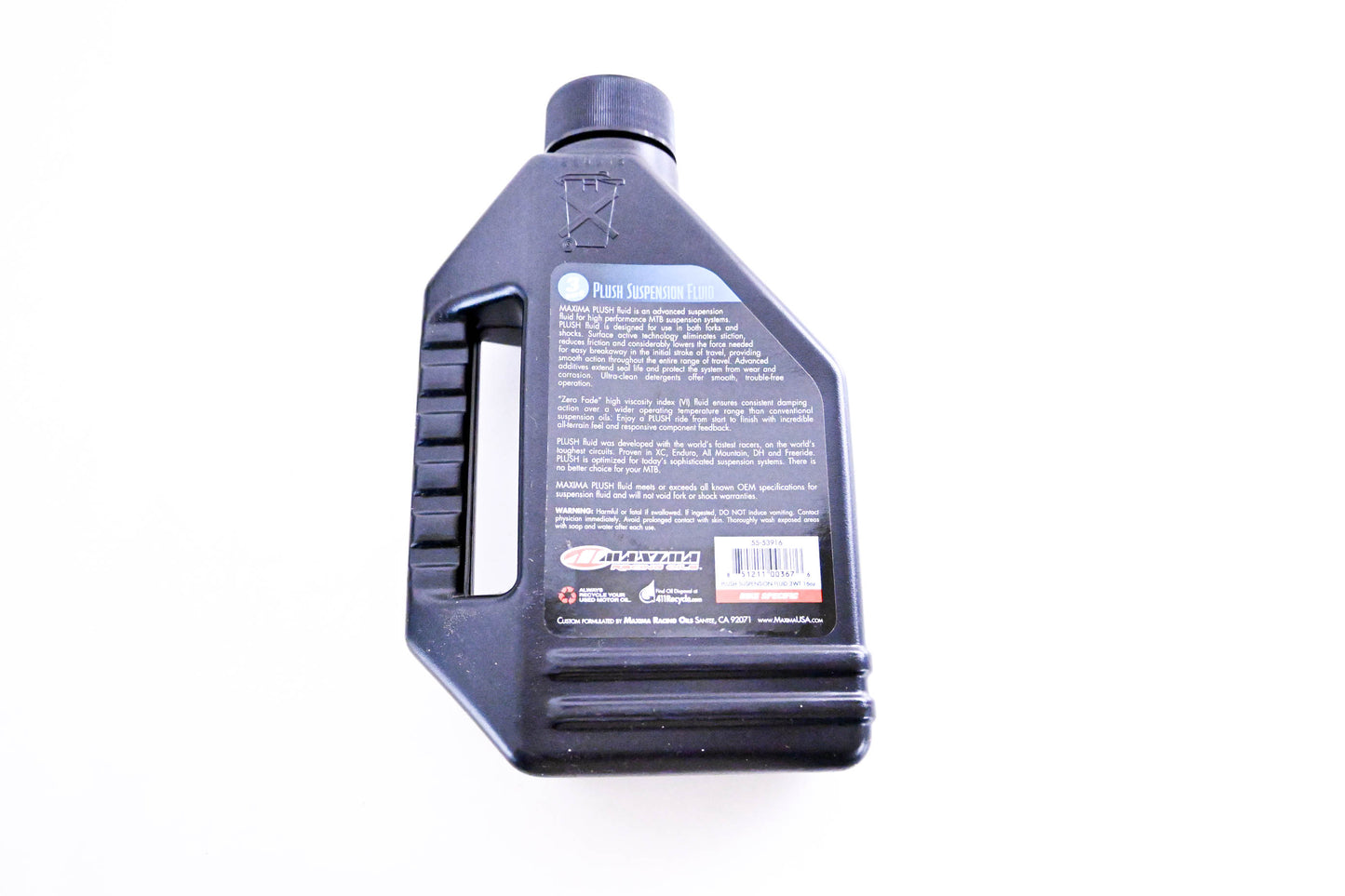 Maxima 55-53916 Plush Suspension Fluid 3W 16oz NOS