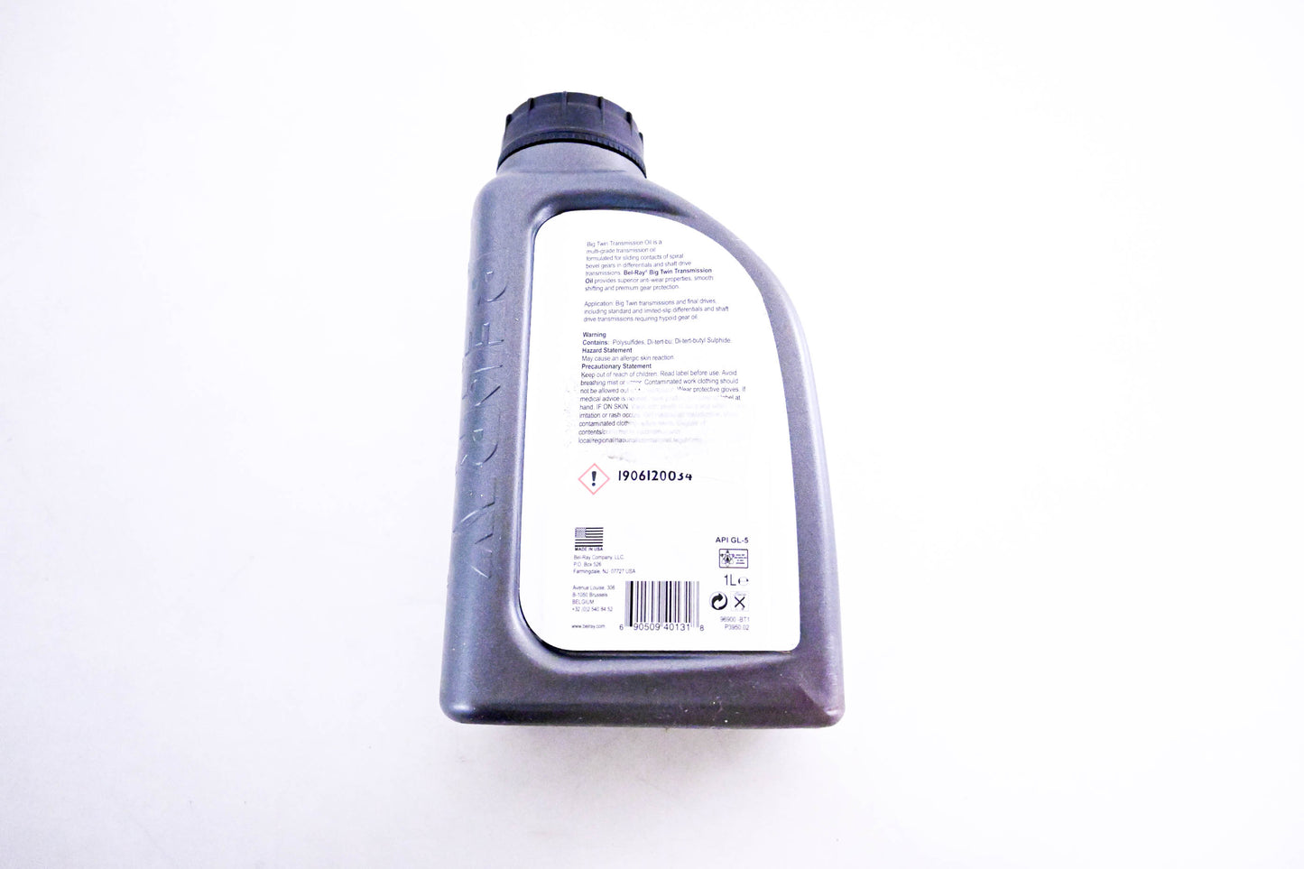 Bel-Ray 96900-BT1, P3950.02 Big Twin Transmission Oil 1l NOS