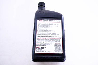 Klotz KL-100 2 Stroke Super Techniplate Pre-Mix Lubricant Oil 1 Quart NOS