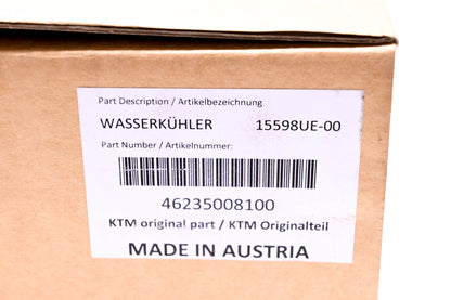 New OEM KTM 46235008100 Right Radiator NOS