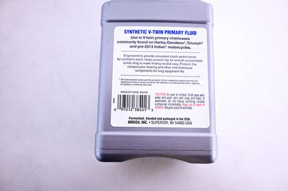 Amsoil MVPQT Synthetic V-Twin Primary Fluid 1 Quart NOS