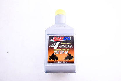 Amsoil AFFQT, 097012216017 Synthetic 4-Stroke Motor Oil 0W-40 1 Quart NOS