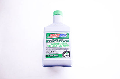 Amsoil AUDTQT, 097012389018 Synthetic ATV-UTV Transmission & Differential Fluid 1 Quart NOS