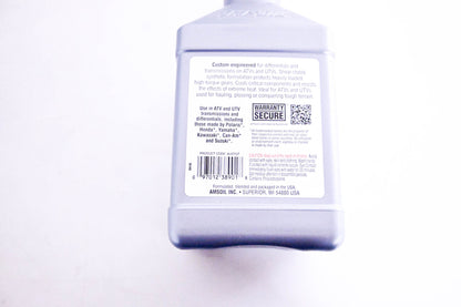 Amsoil AUDTQT, 097012389018 Synthetic ATV-UTV Transmission & Differential Fluid 1 Quart NOS