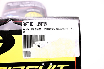 Pro Circuit 1151725 Exhaust 2 Stroke Silencer NOS