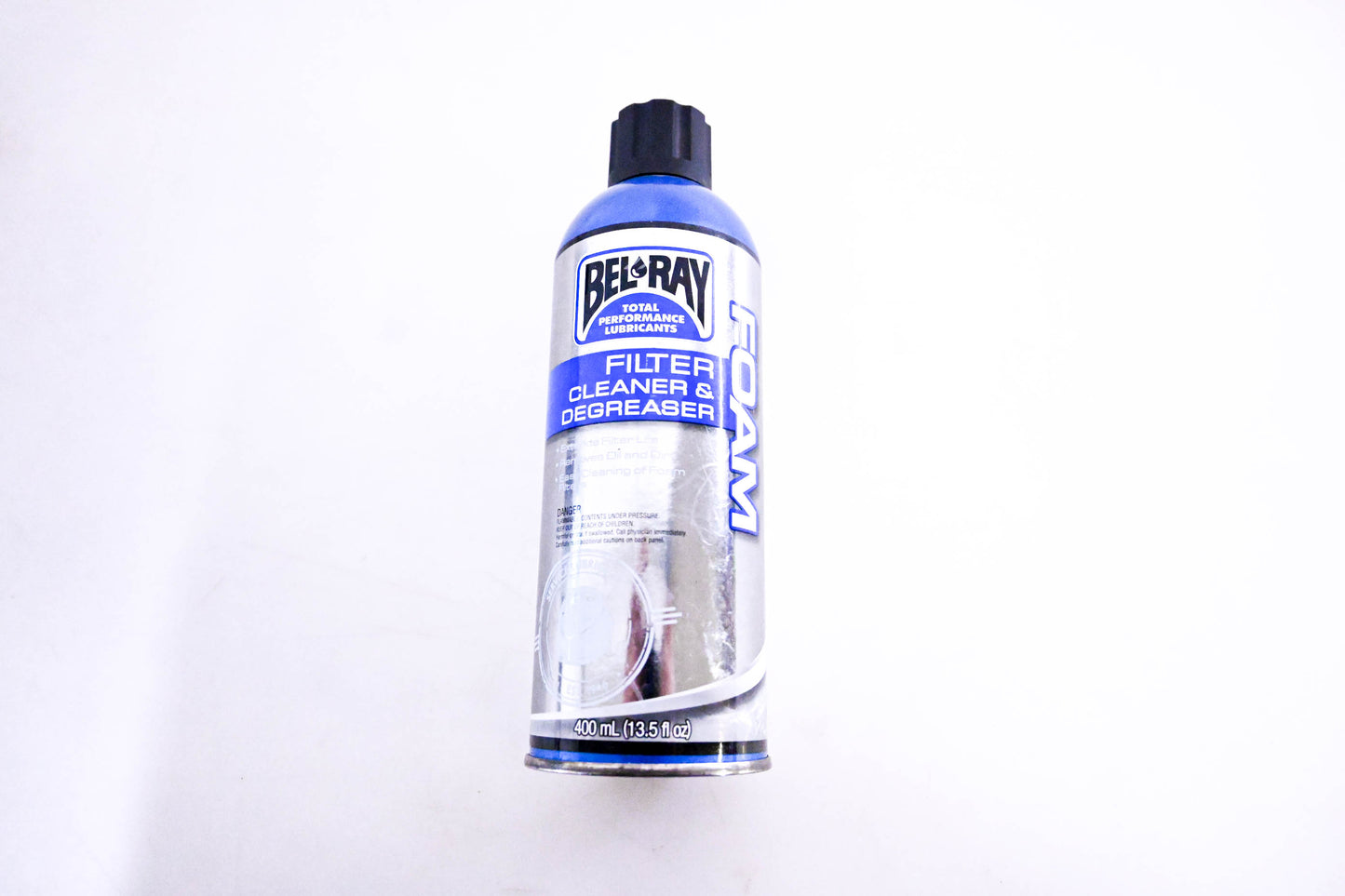 Bel-Ray 99180-A400W, 105190, 301404150285 Foam Filter Cleaner & Degreaser 400ml NOS