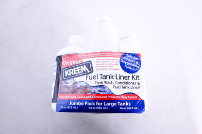 Kreem 1215, KR008 Fuel Tank Liner Kit Tank Wash Conditioner & Fuel Tank Liner 16oz NOS