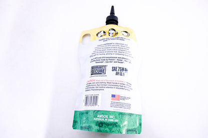 Amsoil AUDTPK, 097012439010 100% Synthetic ATV-UTV Transmission & Differential Fluid 1 Quart NOS