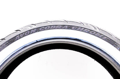 Avon Tyres 2120292, 90000031482 Cobra Chrome AV92 Whitewall 150/70B18 76V RF Rear Tire NOS