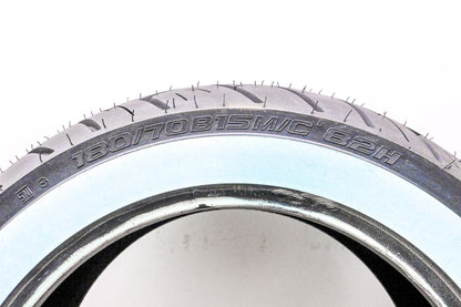 Shinko Tires202-6 Shinko SR777 White-Wall 180/70B15 Tire NOS