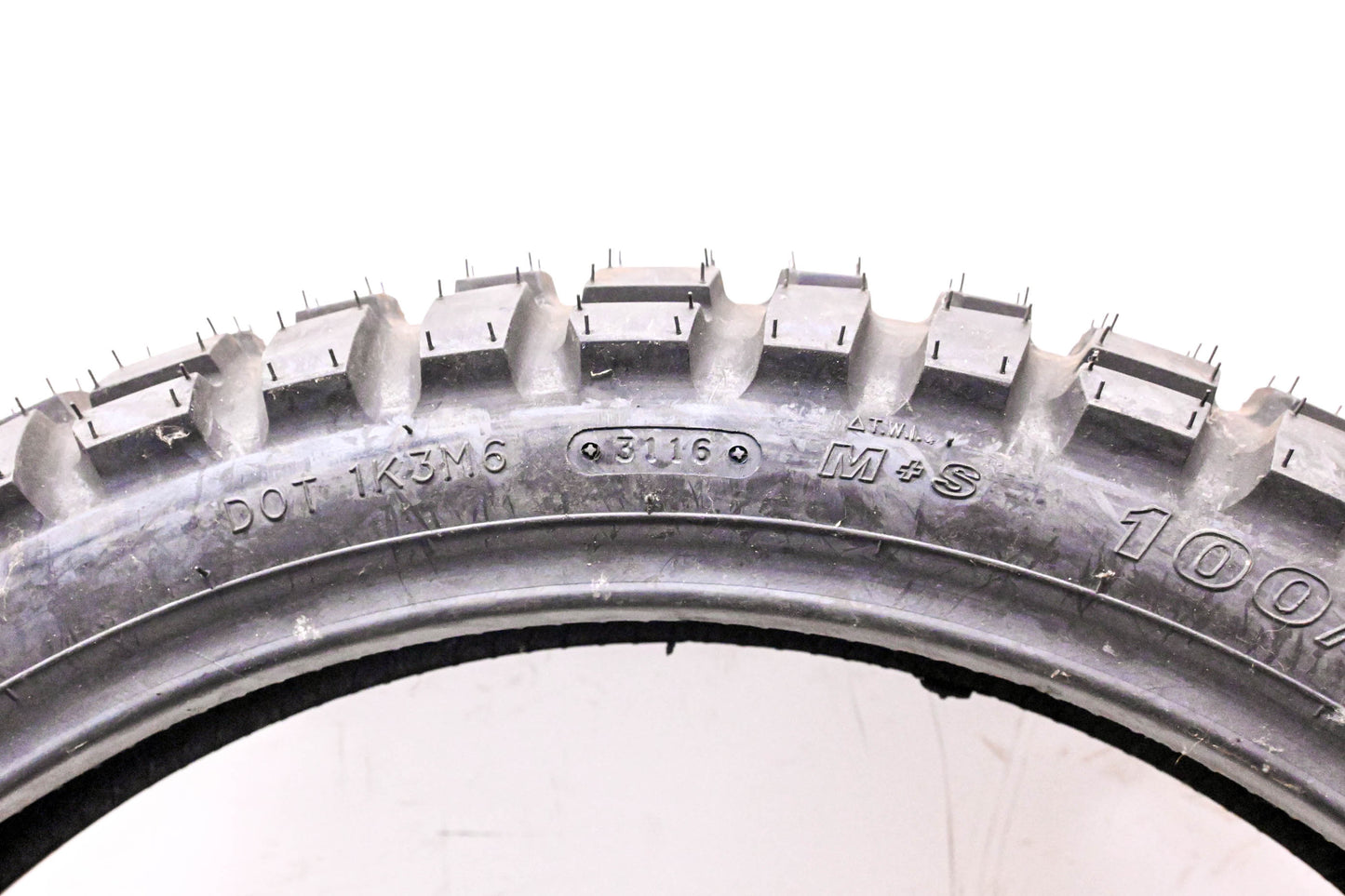 Kenda 0316-0106 K784F Big Block 100/90B19 M/C 57S Tire NOS
