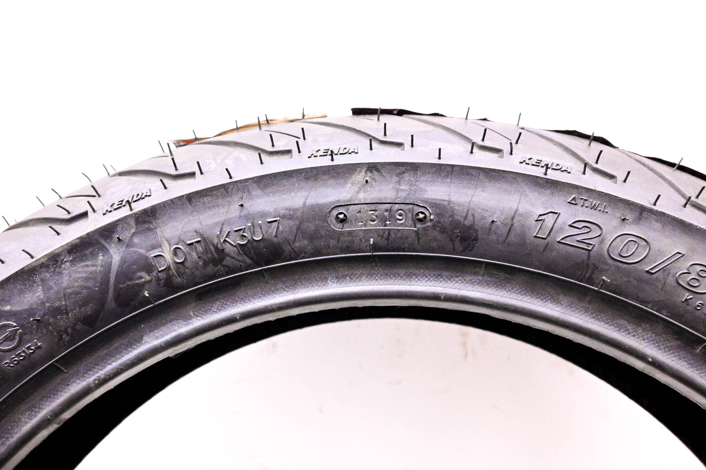 Kenda 0305-0301 K676F RetroActive 120/80VB16 M/C 60V Tire NOS
