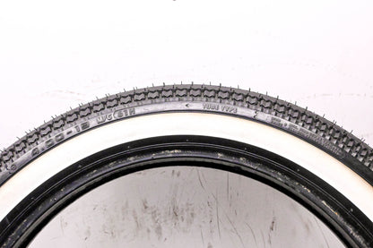 Shinko Tires202-38 Shinko E-270 White Wall 4.00-19 M/C 61H Tire NOS