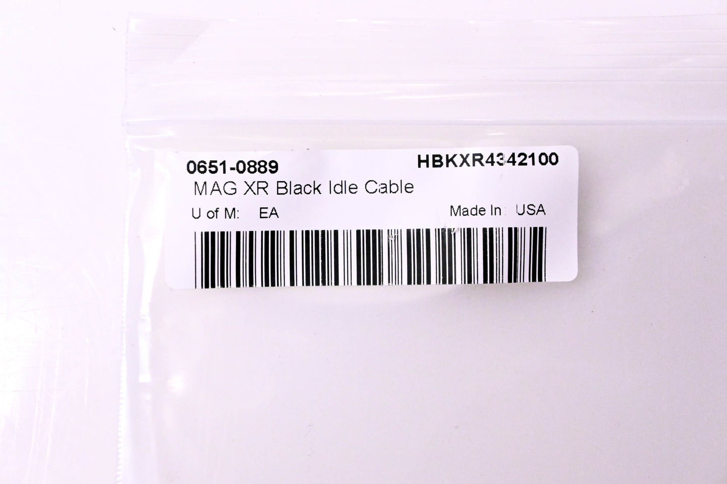 Magnum HBKXR4342100, 0651-0889 Idle Cable Kit NOS