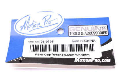 Motion Pro 08-0706 Fork Cap Wrench 50mm/14mm NOS