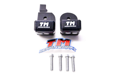 TM DesignWorks DEFG-KH07-BK Lower Fork Lug Protection Kit NOS
