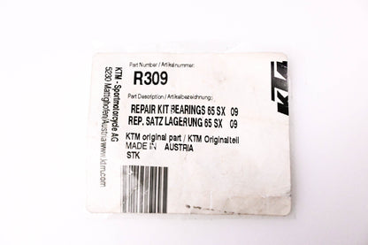 New OEM KTM R309 Bearing Repair NOS