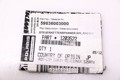 New OEM Polaris 1203522, 59036003000 Cam Chain Tensioner Kit NOS