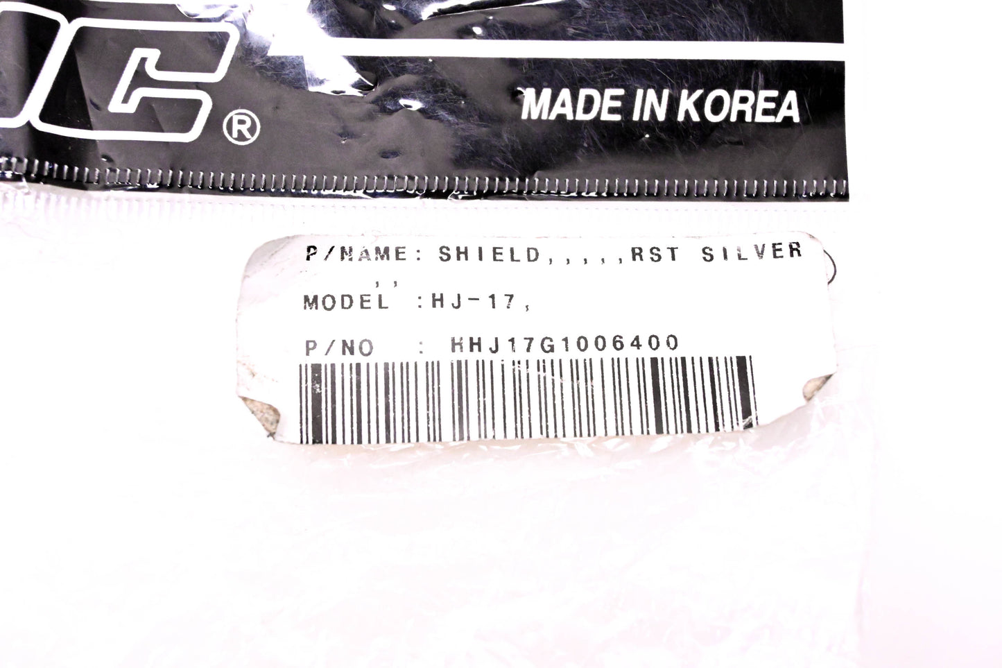 HJC HJ-17 Silver Shield NOS