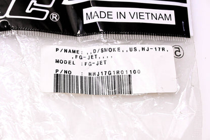 HJC FG-JET, HJ-17R Dark Smoke Shield NOS