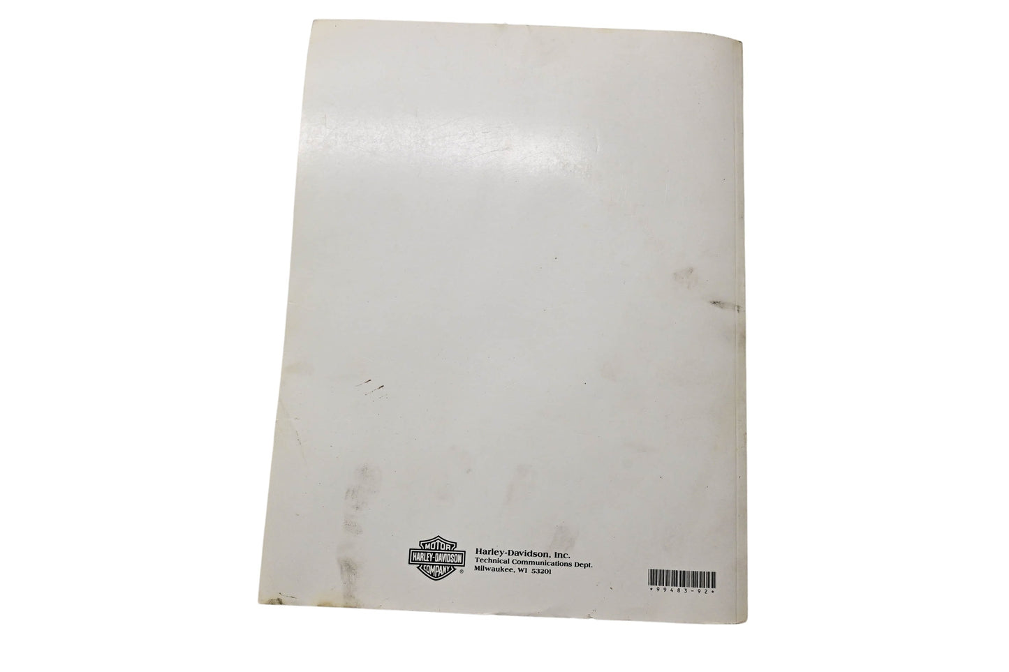 OEM Harley-Davidson 99483-92, CMI-1M-8/05 Service Manual 1991 & 1992 FLT/FXR Models